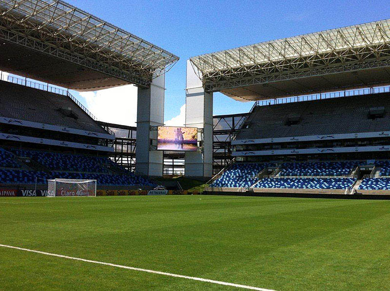 Entertainment Digital Signage at FIFA 2014, Brazil