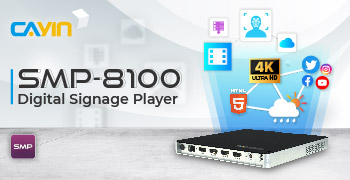Expand Your View with CAYIN Technology's <br>SMP-8100 Digital Signage Player!