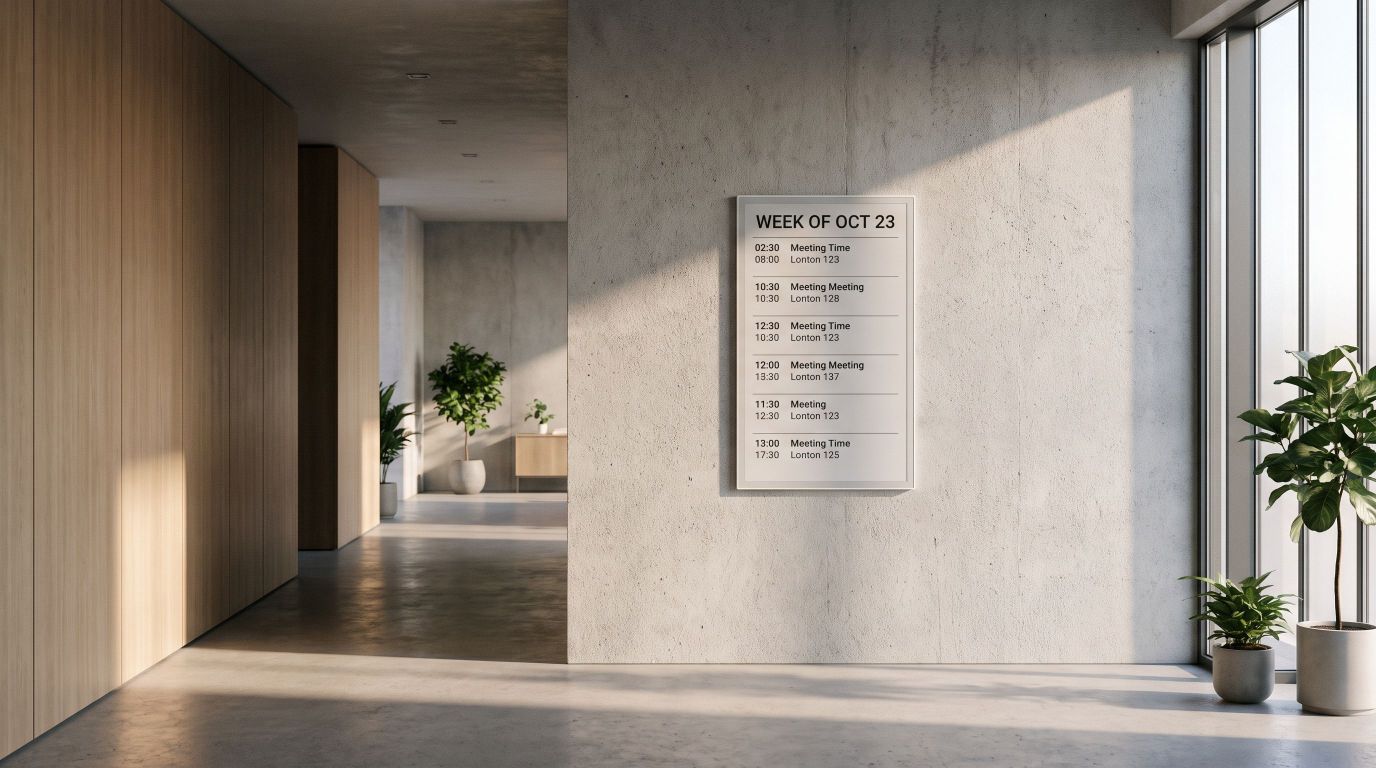 ePaper display holding a sharp image with no power connected