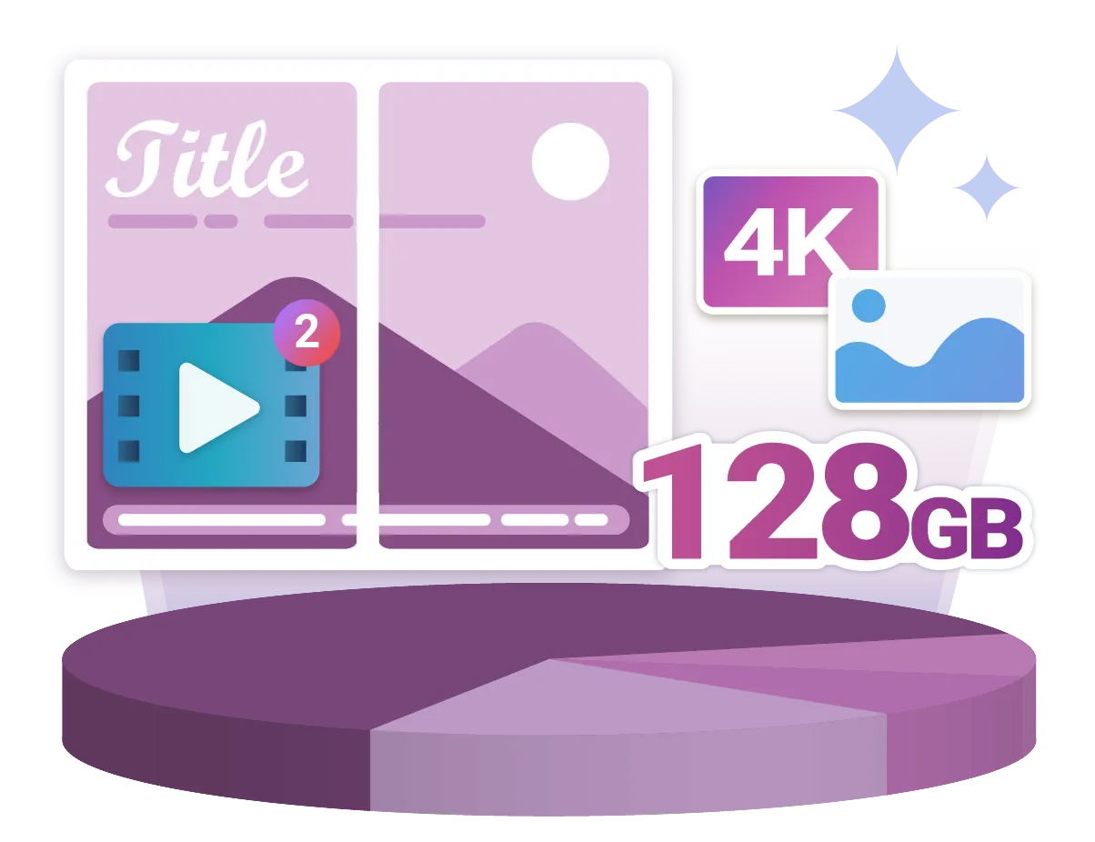 SMP-2400 comes with a large 128GB storage capacity. This means you have more space to store high-quality digital signage content, whether it's videos, images, or interactive displays. With more storage capacity, you can create more impactful and engaging content without worrying about space limitations.